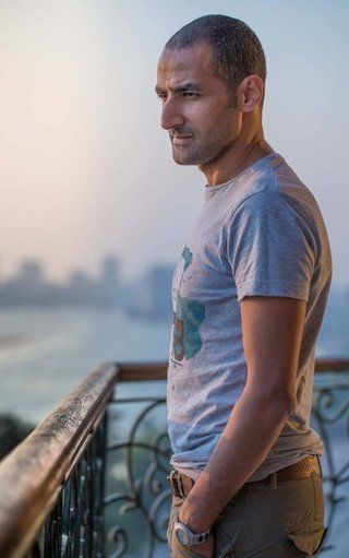 Portrait of author Khaled Al Mahdi